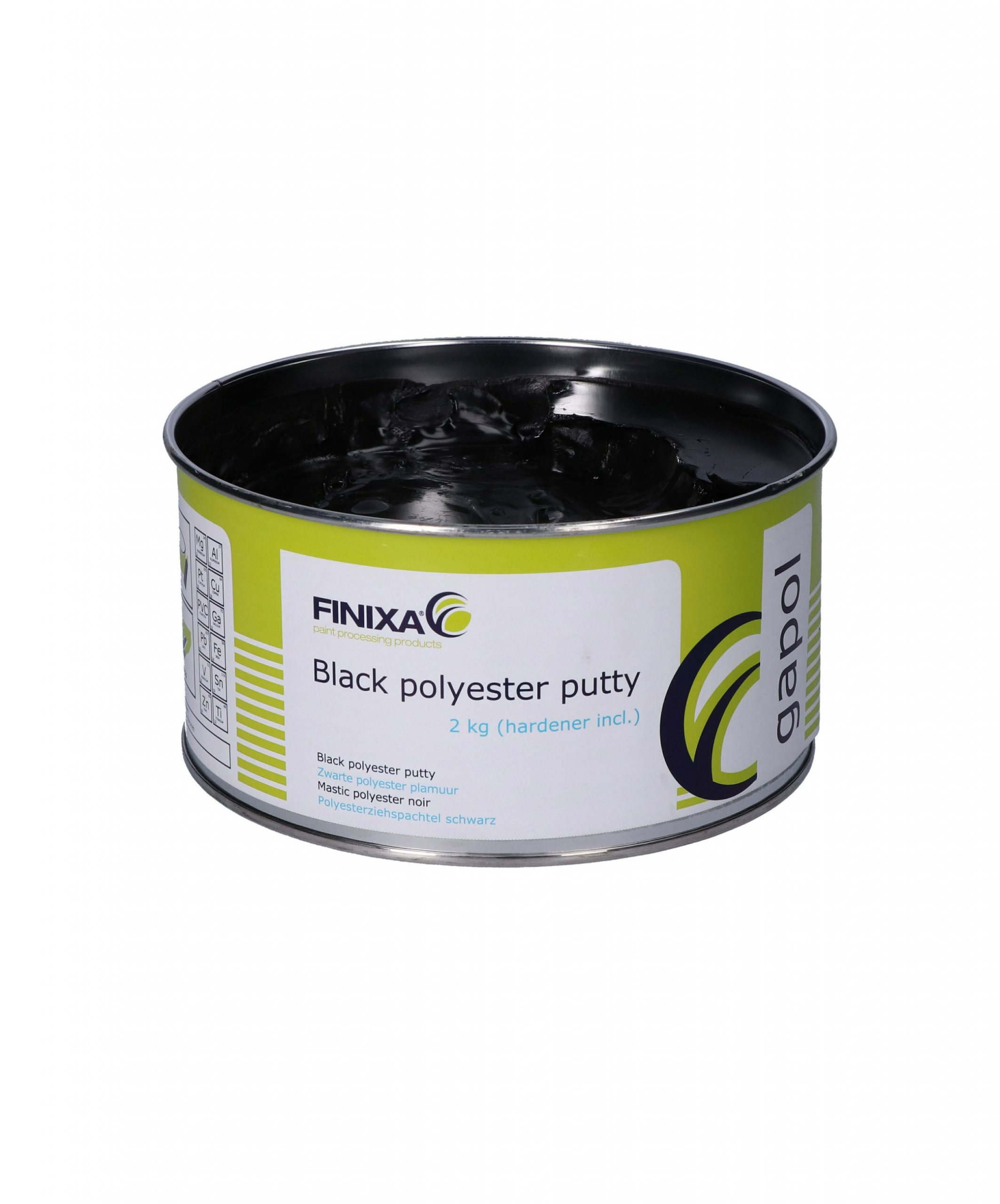 Finixa Black Polyester Putty Gapol