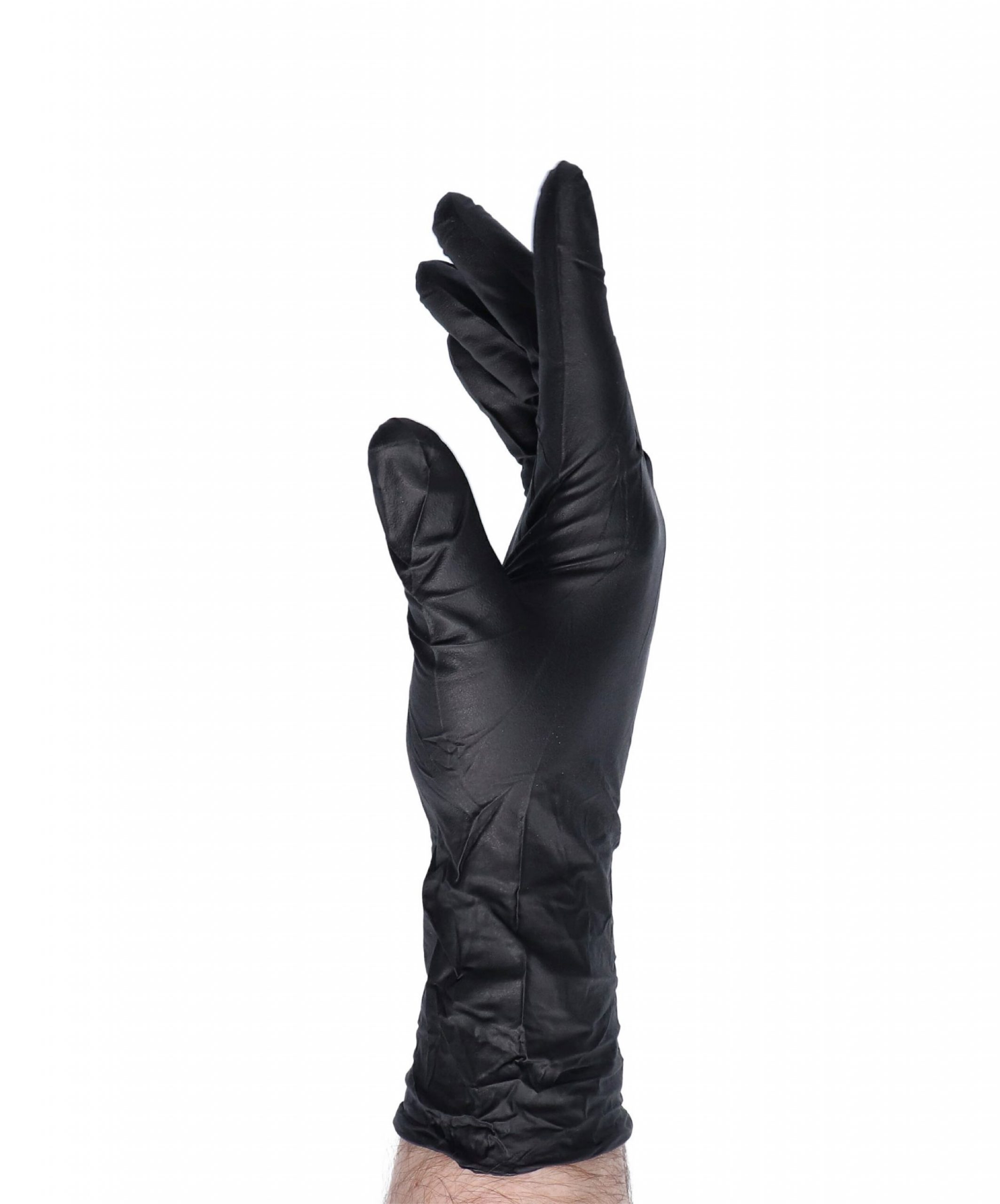 Finixa Black Nitrile Disposable Gloves