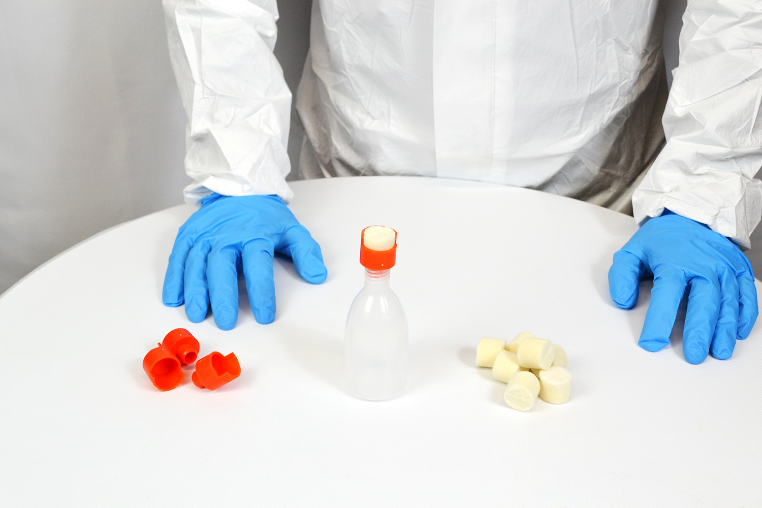 Bottles,Caps And Felts