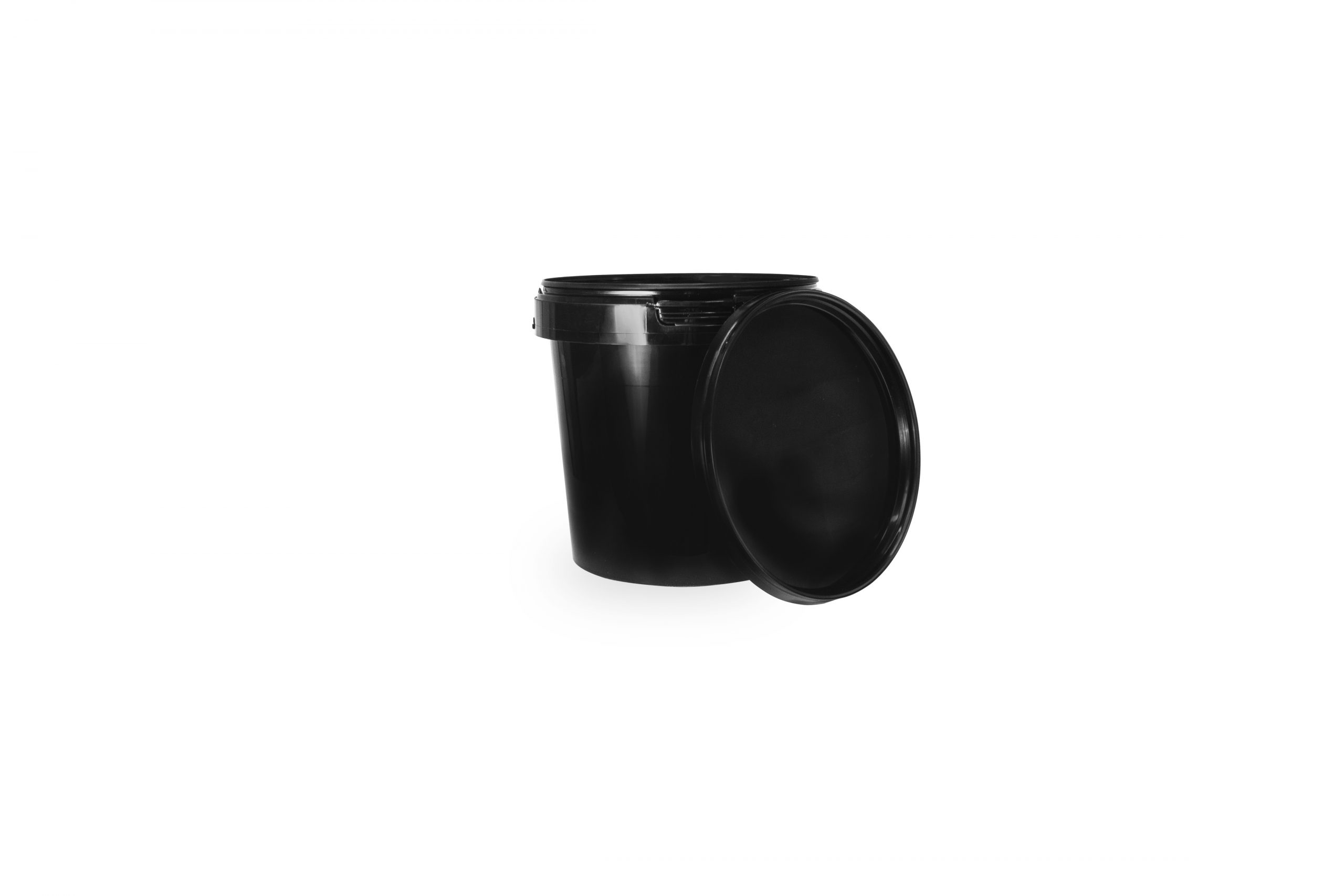 Finixa Black Plastic Storage Cups
