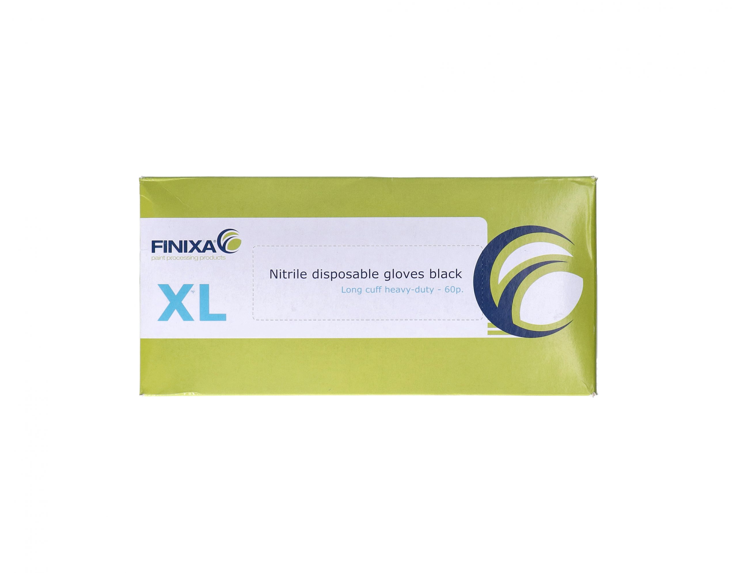 Finixa Black Nitrile Disposable Gloves