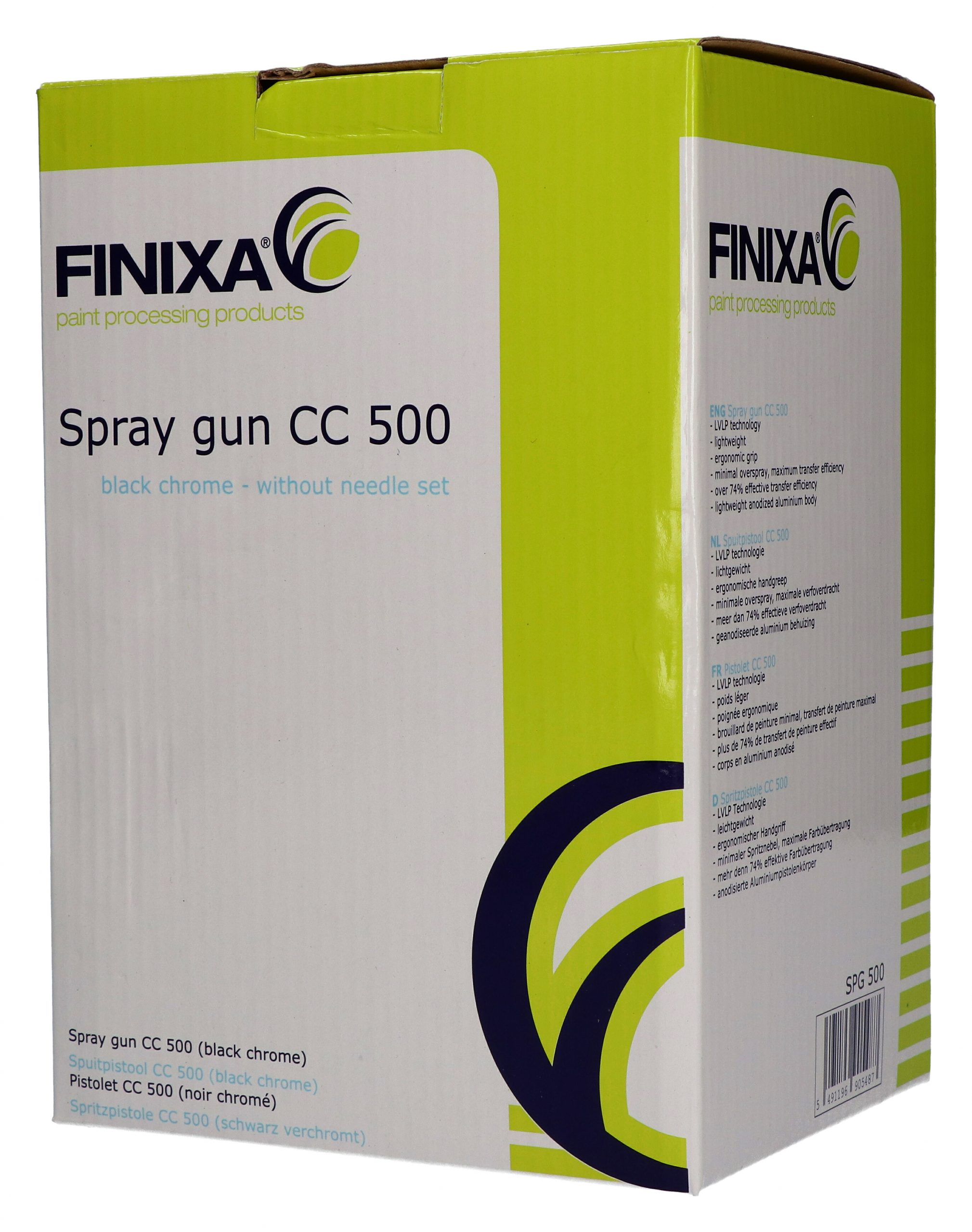 Finixa Black Chrome Spray Gun