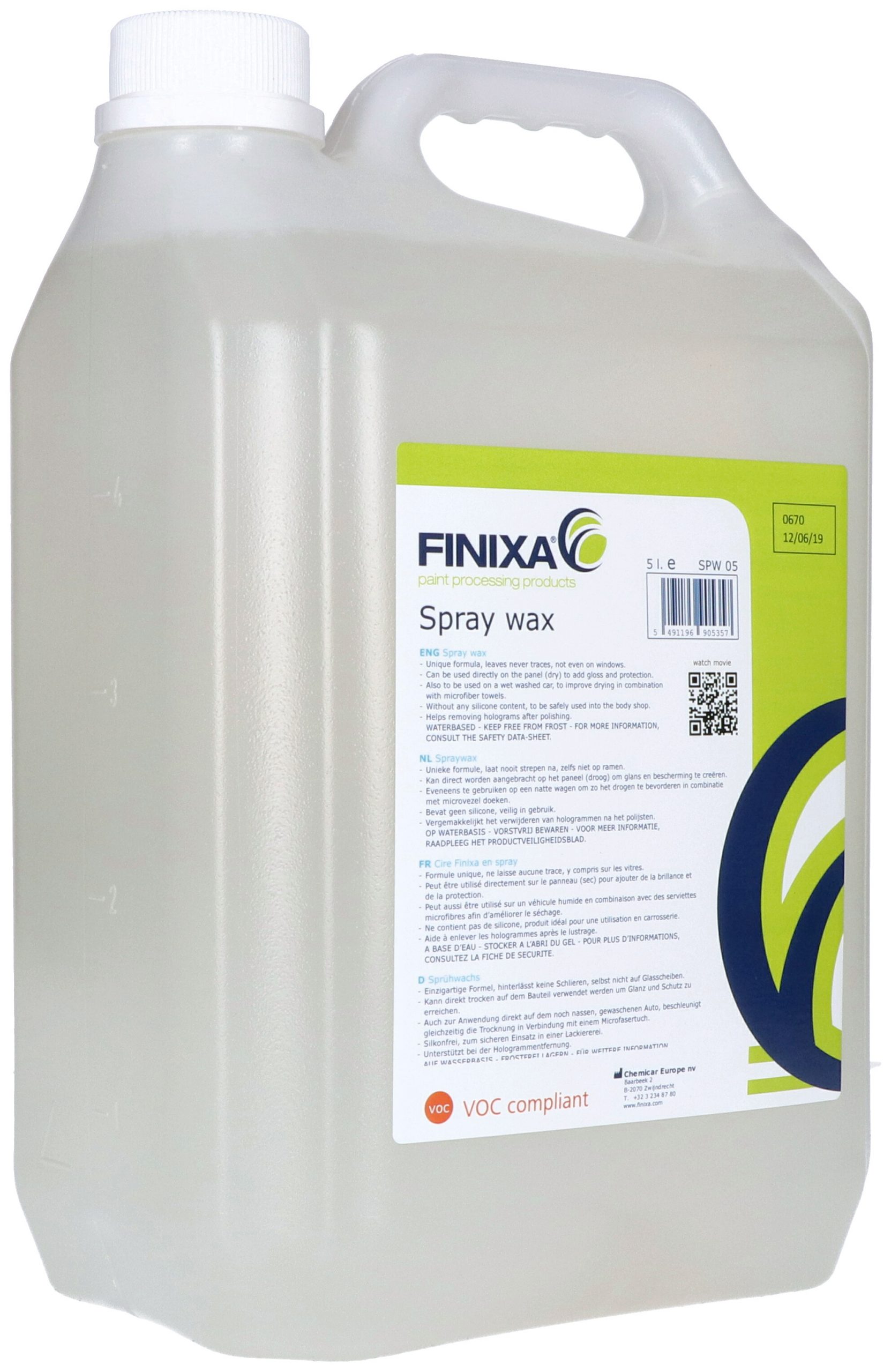 Finixa Spray Wax