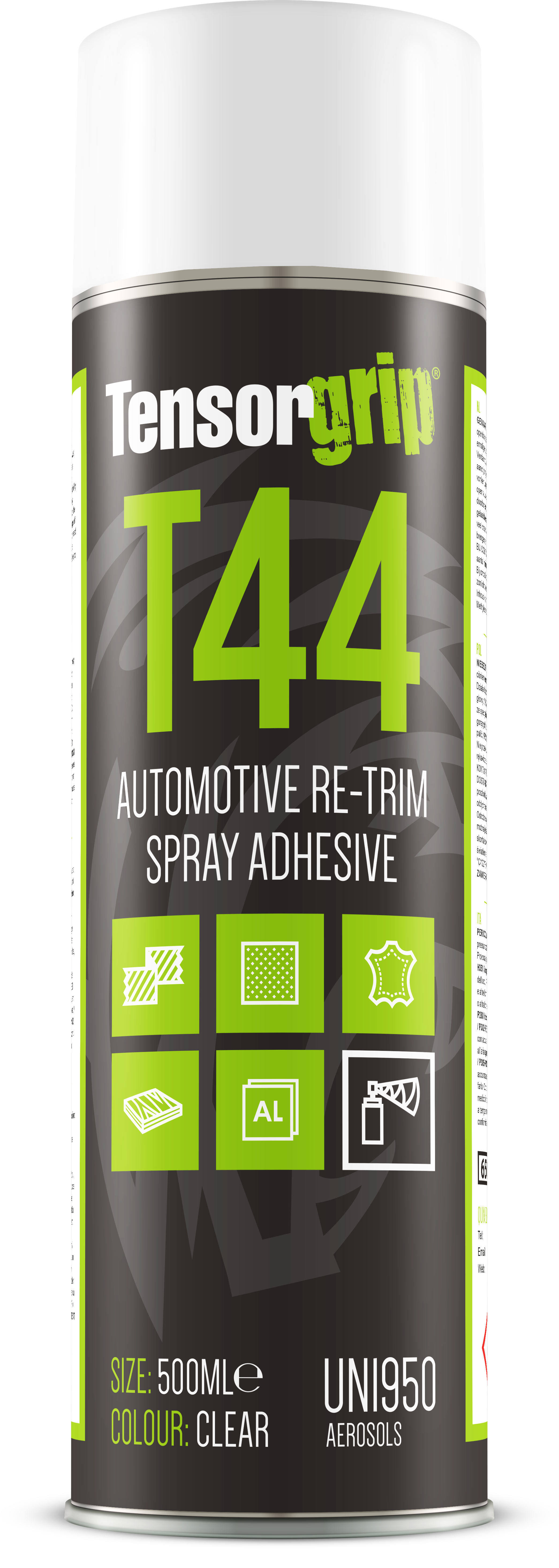 Tensorgrip T44 Automotive Re Trim Spray Adhesive