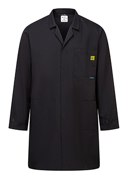 Portwest Anti-Static coat Black