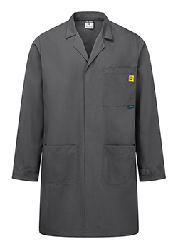 Portwest Anti-Static coat Grey