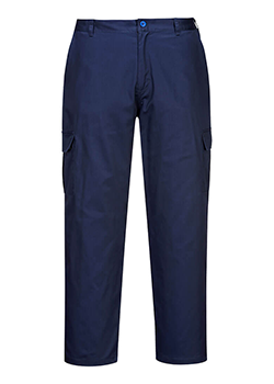 Portwest Anti-Static Mens Trousers Navy