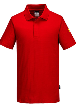 Portwest Anti-Static Polo Shirt Red