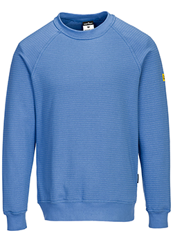 Portwest Anti-Static Sweatshirt Blue