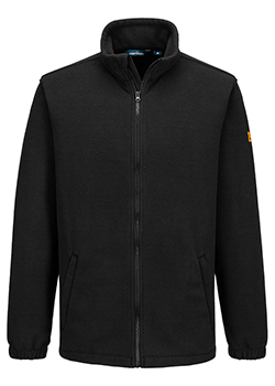 Portwest Anti-Static Fleece Black