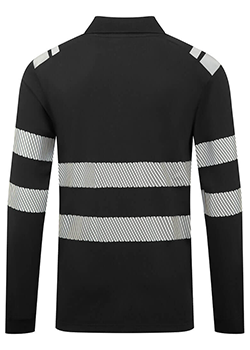 Portwest Flame Resistant Knit Long Sleeve Polo Shirt